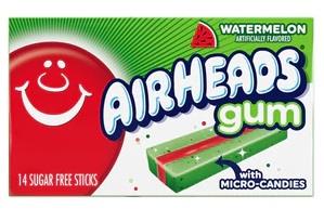 AIRHEADS GUM WATERMELON Chewing Gum Convenience and Grocery Wholesale Distributor in Montreal Quebec
