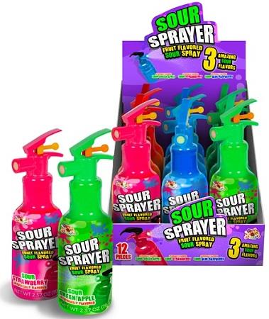 SOUR SPRAYER CANDY ASST. Novelty Candy Convenience and Grocery Wholesale Distributor in Montreal Quebec