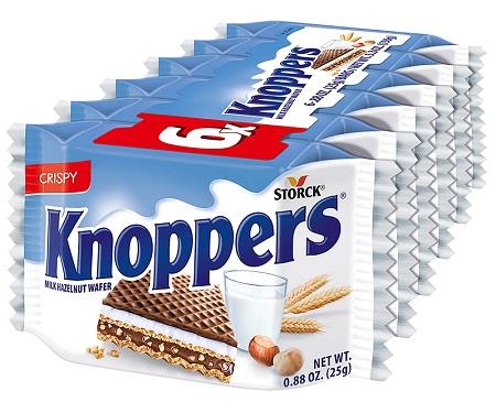 KNOPPERS 6 PIECE PACKS 5.3OZ Candy Convenience and Grocery Wholesale Distributor in Montreal Quebec
