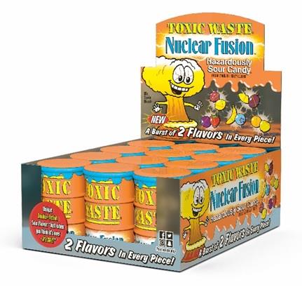 TOXIC WASTE NUCLEAR FUSION Novelty Candy Convenience and Grocery Wholesale Distributor in Montreal Quebec