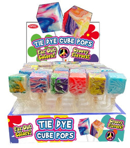 TIE DYE CUBE POPS Novelty Candy Convenience and Grocery Wholesale Distributor in Montreal Quebec