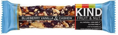 KIND BLUEBERRY VANILLA & CASHEW Convenience and Grocery Snacks Wholesale Distributor in Montreal Quebec