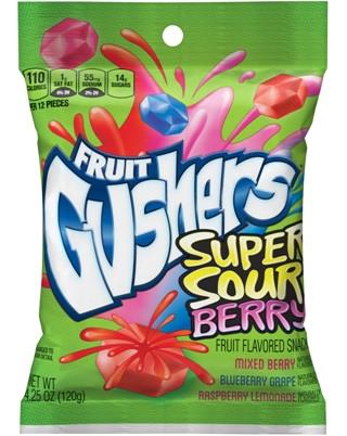 GUSHERS SOUR BERRY PEG 4.25OZ Convenience and Grocery Snacks Wholesale Distributor in Montreal Quebec