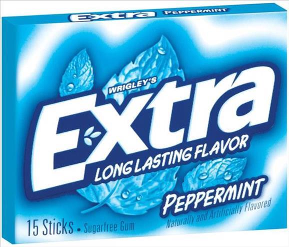 EXTRA PTY PK PEPPERMINT Chewing Gum Convenience and Grocery Wholesale Distributor in Montreal Quebec