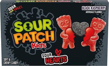 SOUR PATCH KIDS SOUR HEARTS 3.1OZ BOX Candy Convenience and Grocery Wholesale Distributor in Montreal Quebec