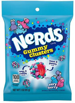 NERDS GUMMY CLUSTERS 3OZ VERY BERRY PEG Candy Convenience and Grocery Wholesale Distributor in Montreal Quebec