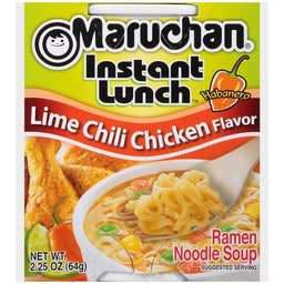 MARUCHAN -CUP LIME CHILI CHICKEN Ramen Noodles Wholesale Distributor in Montreal Quebec