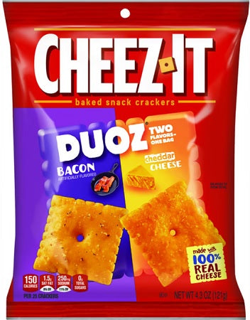 CHEEZ IT DUOZ BACON CHEDDAR CHEESE Convenience and Grocery Snacks Wholesale Distributor in Montreal Quebec