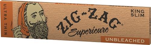 ZIG ZAG  (UNBLEACHED) KING SLIM Smoker Accessories Wholesale Distributor in Montreal Quebec