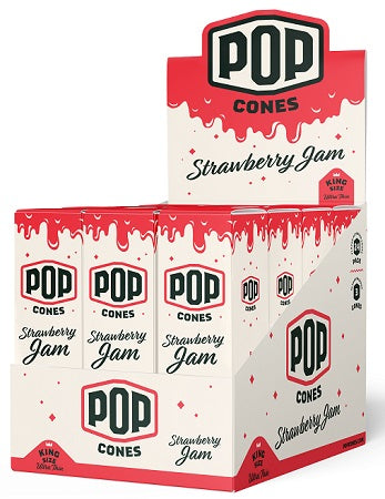 POP CONES ULT.THIN KING STRAWBERRY Smoker Accessories Wholesale Distributor in Montreal Quebec