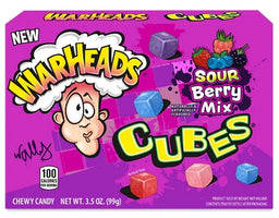WARHEADS CUBES BERRY 3.5OZ BOX Candy Convenience and Grocery Wholesale Distributor in Montreal Quebec