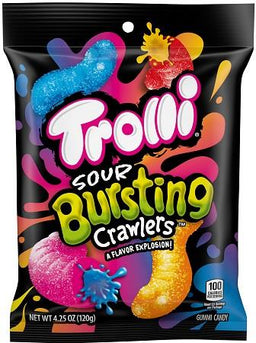 TROLLI SOUR BURSTING CRAWLERS Candy Convenience and Grocery Wholesale Distributor in Montreal Quebec