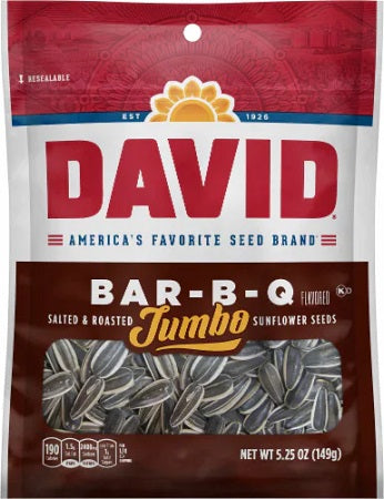 DAVID JUMBO BBQ/SALT Convenience and Grocery Snacks Wholesale Distributor in Montreal Quebec