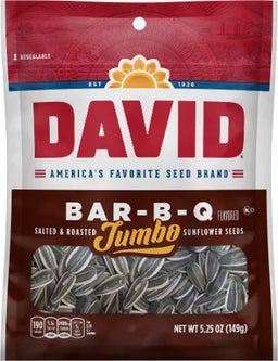 DAVID JUMBO BBQ/SALT Convenience and Grocery Snacks Wholesale Distributor in Montreal Quebec