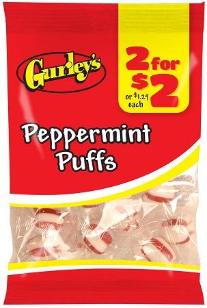 GURLEY'S 2/$2 PEPPERMINT PUFFS Candy Convenience and Grocery Wholesale Distributor in Montreal Quebec