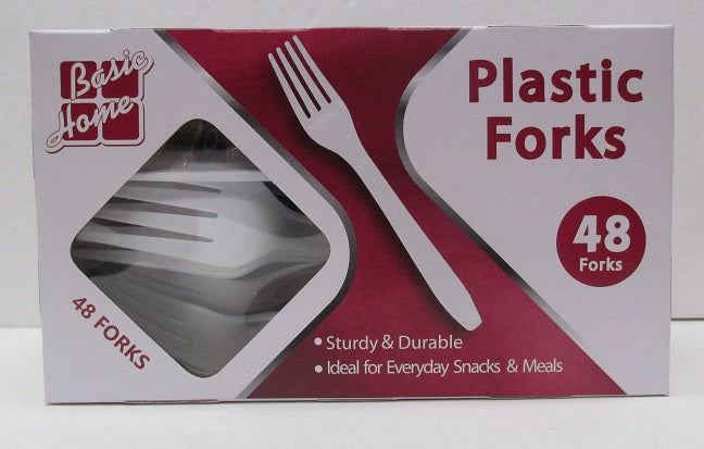 PLASTIC FORKS (BOX) WHITE Cleaning Supplies Wholesale Distributor in Montreal Quebec