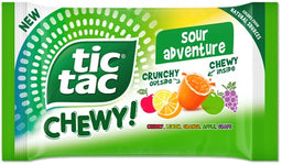 TIC TAC CHEWY SOUR  (REG) Candy Convenience and Grocery Wholesale Distributor in Montreal Quebec