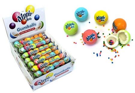 DIPPIN' DOTS FILLED GUMBALLS Novelty Candy Convenience and Grocery Wholesale Distributor in Montreal Quebec