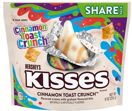 HERSHEY'S KISSES CINN TST CRUNCH 9OZ Chocolate Convenience and Grocery Wholesale Distributor in Montreal Quebec