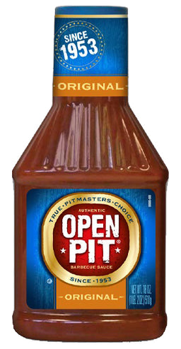 OPEN PIT BBQ SAUCE ORIGINAL Grocery Products from  Wholesale Distributor  in Montreal Quebec