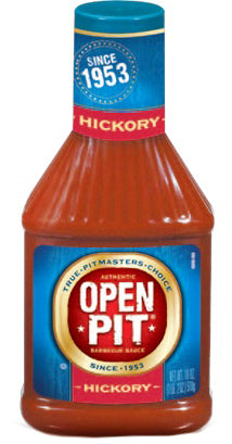 OPEN PIT BBQ SAUCE HICKORY Grocery Products from  Wholesale Distributor  in Montreal Quebec