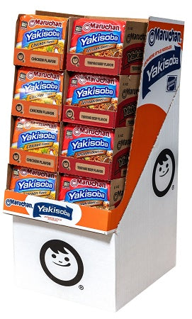 Maruchan Yaki Chicken/Beef noodle soup shipper case, 64-count