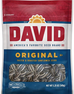 DAVID  SUNFLOWER ORIG. Convenience and Grocery Snacks Wholesale Distributor in Montreal Quebec
