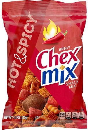 CHEX MIX HOT & SPICY Convenience and Grocery Snacks Wholesale Distributor in Montreal Quebec