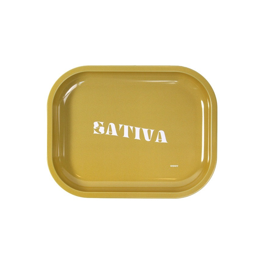 GIDDY ROLLING TRAY (SM)- SATIVA Smoker Accessories Wholesale Distributor in Montreal Quebec