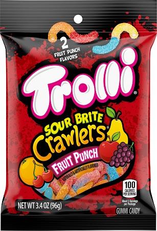 TROLLI SOUR BRITE CRAWL FRUIT PUNCH Candy Convenience and Grocery Wholesale Distributor in Montreal Quebec