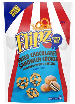 FLIPZ 6.5OZ FRIED CHOC.SANDWICH COOKIE Chocolate Convenience and Grocery Wholesale Distributor in Montreal Quebec