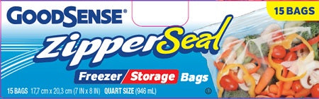 GOODSENSE QUART ZIPPER FRZ/STOR Household Products Wholesale Distributor in Montreal Quebec