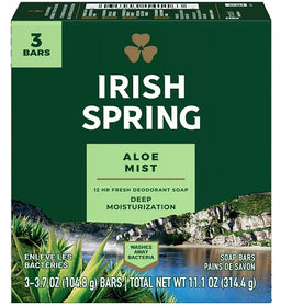 SOAP:IRISH SPRING ALOE 3PKPersonal Care Products Wholesale Distributor in Montreal Quebec