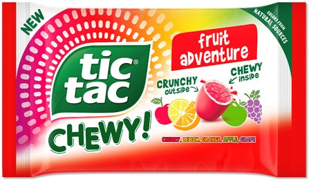 TIC TAC CHEWY FRUIT  (REG) Candy Convenience and Grocery Wholesale Distributor in Montreal Quebec