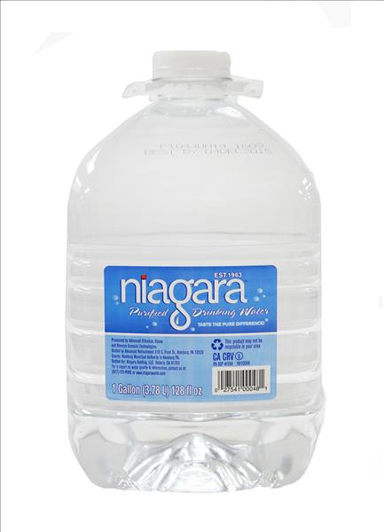 BOT WATER NIAGARA  1 GALLON Beverage Soda and Juice  Wholesale Distributor in Montreal Quebec