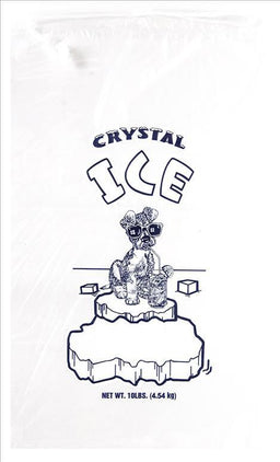 ICE BAGS #10LB W/STRING Convenience and Grocery Store Supplies Wholesale Distributor in Montreal Quebec