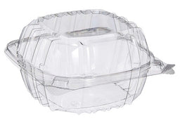 PLASTIC CLEAR 6" (PET)SANDWICH CONT. Cleaning Supplies Wholesale Distributor in Montreal Quebec