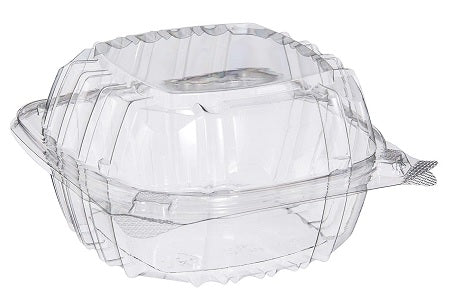 PLASTIC CLEAR 6" (PET)SANDWICH CONT. Cleaning Supplies Wholesale Distributor in Montreal Quebec