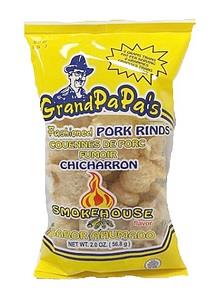 Grandpapa's Pork Rinds Original, 2 oz box