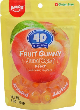 4D SOUTHERN PEACH BURST PEG 6OZ Candy Convenience and Grocery Wholesale Distributor in Montreal Quebec