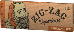 ZIG ZAG  (UNBLEACHED) 1 1/4 Smoker Accessories Wholesale Distributor in Montreal Quebec