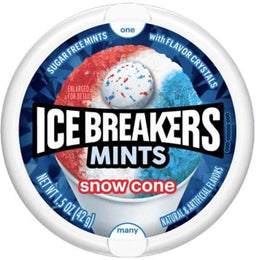 ICE BREAKER*TIN*SNOW CONE Convenience and Grocery Store Supplies Wholesale Distributor in Montreal Quebec