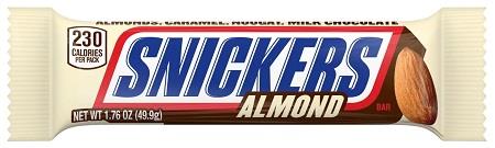 SNICKERS ALMOND Chocolate Convenience and Grocery Wholesale Distributor in Montreal Quebec