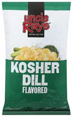 UNCLE RAY'S 4.25OZ KOSHER DILL CHIP Convenience and Grocery Snacks Wholesale Distributor in Montreal Quebec