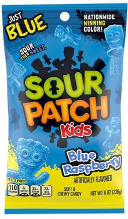 SOUR PATCH -8OZ KIDS BLUE RASP. Candy Convenience and Grocery Wholesale Distributor in Montreal Quebec