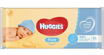 HUGGIES WIPES PURE 56CT Baby Products Canadian Wholesale Distributor in Montreal Quebec