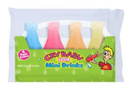 CRY BABY WAX BOTTLES 4PK  (REG) Candy Convenience and Grocery Wholesale Distributor in Montreal Quebec