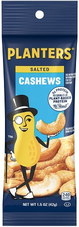PLANTERS CASHEW SALTED TUBE Convenience and Grocery Snacks Wholesale Distributor in Montreal Quebec