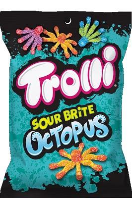 TROLLI SOUR BRITE OCTOPUS 4.25OZ BAG Candy Convenience and Grocery Wholesale Distributor in Montreal Quebec