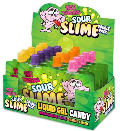 FACE TWISTERS SOUR SLIME SERIES 2 Novelty Candy Convenience and Grocery Wholesale Distributor in Montreal Quebec